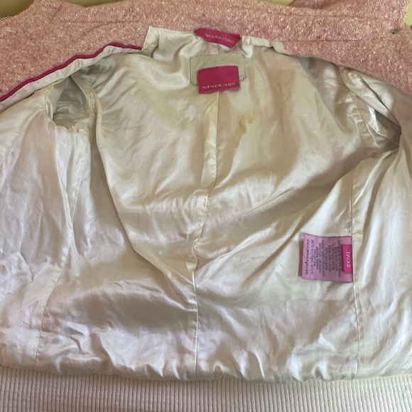 Mackage Pink Tweed Leather Jacket - Picture 10 of 13